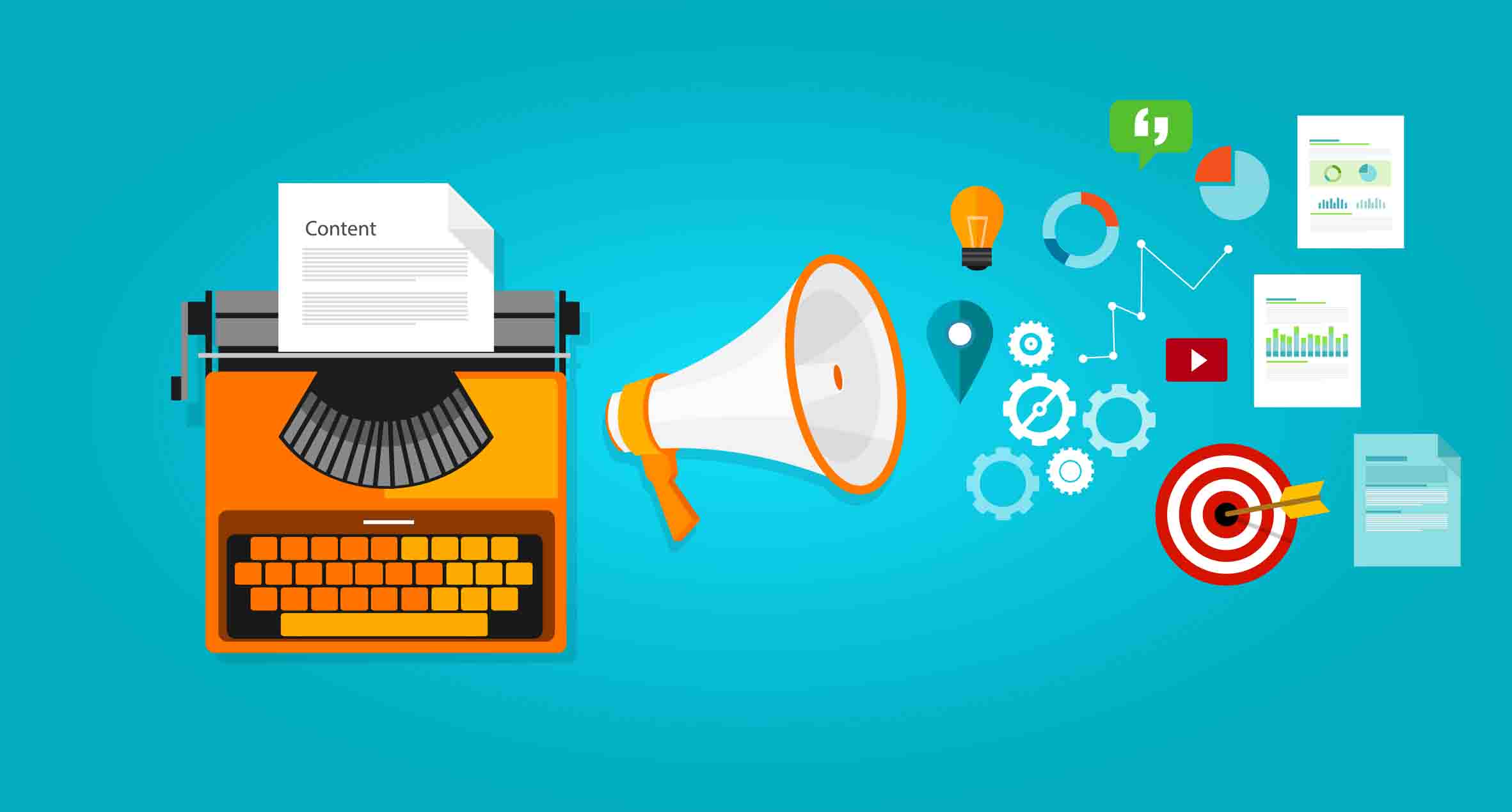 با بازاریابی محتوا به کسب و کار خود رونق بدهید+ موشن گرافیک