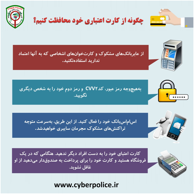 چگونه از کارت اعتباری خود محافظت کنیم؟