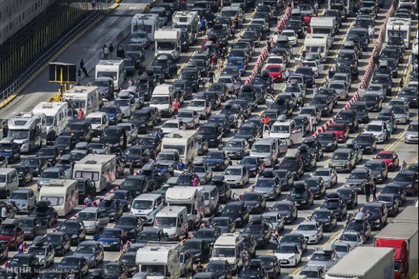 ترافیک، مشکل اساسی ساکنین شهر های اطراف تهران است