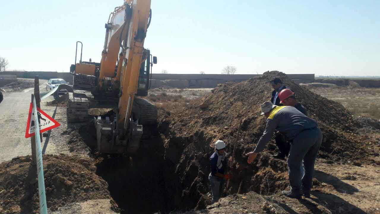 افزایش شبکه توزیع و پوشش خدمات آبرسانی منطقه ٢٢ تهران