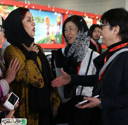 دست ندادن مریلا زارعی با مرد چینی سوژه رسانه ها شد!
