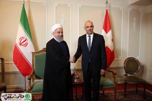 توئیت آقای دکتر روحانی درخصوص سفر خود به سوئیس