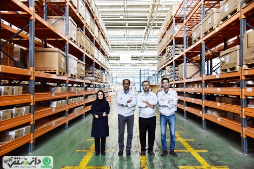 استاندارد سازی و ارتقاء کیفیت در انبار سایت شمالی مگاموتور