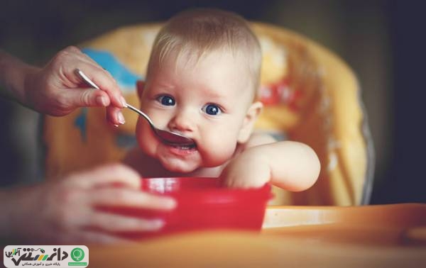 تغذیه کودک ۶ تا ۱۲ ماهه + برنامه غذایی