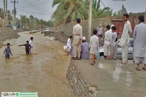 خدمت رسانی به سیل زدگان سیستان و بلوچستان