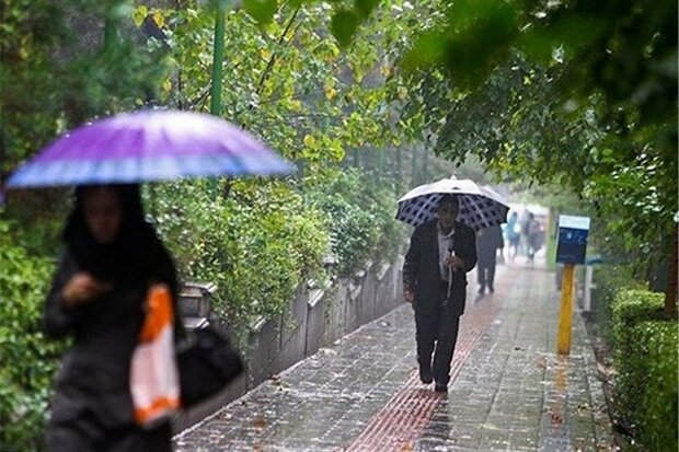 تهران در انتظار رگبار و رعد و برق