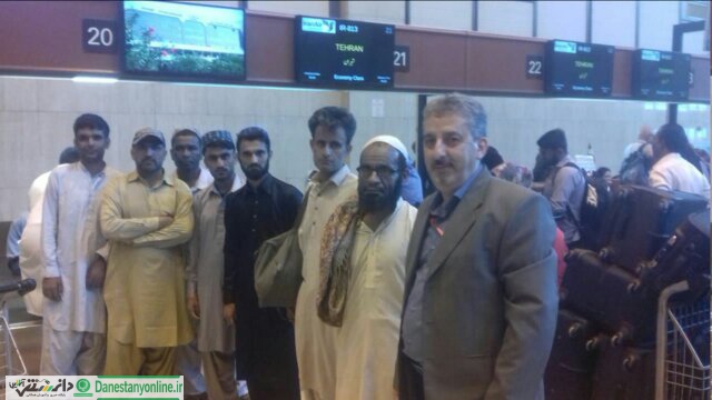 آزادی ۶ ملوان ایرانی توسط پاکستان