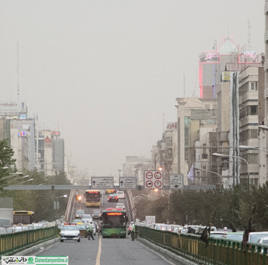هوای تهران نامطلوب برای گروههای حساس