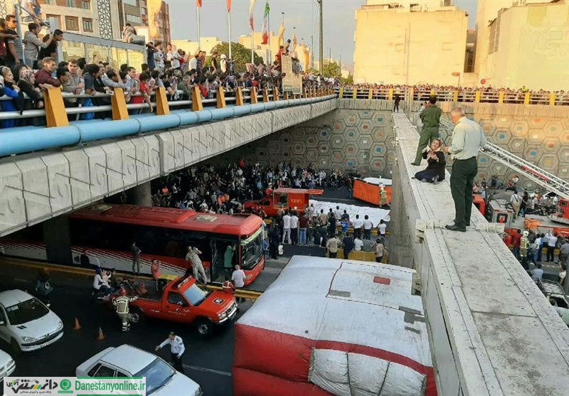 نجات دختر جوان که قصد خودکشی داشت