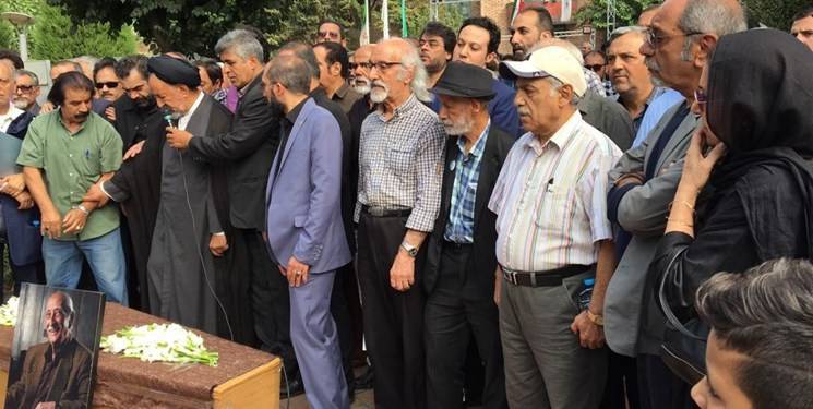 پیکر «داریوش اسدزاده» رهسپار خانه ابدی شد
