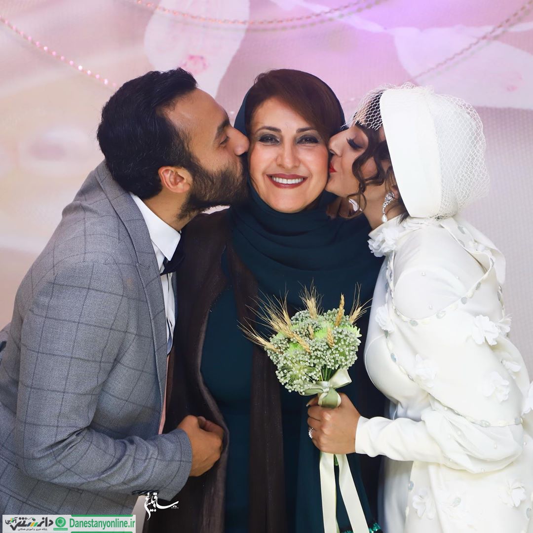 تیپ «فاطمه گودرزی» در مراسم ازدواج پسرش