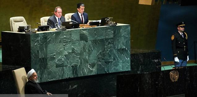 سخنرانی رئیس جمهوری اسلامی ایران در مجمع عمومی سازمان ملل آغاز شد