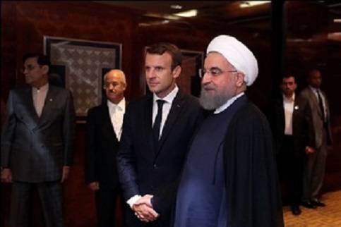 ادامه ارتباط مکرون و روحانی