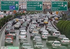 افزایش سرعت خودروها در تهران