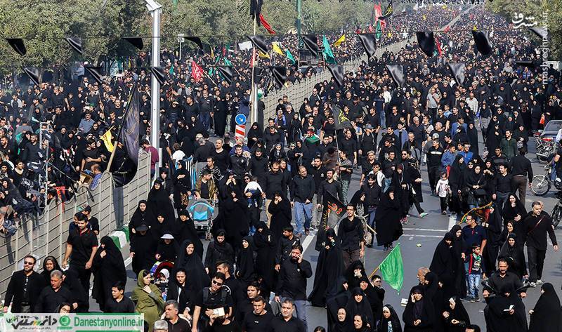 پیادهروی اربعین حسینی در تهران