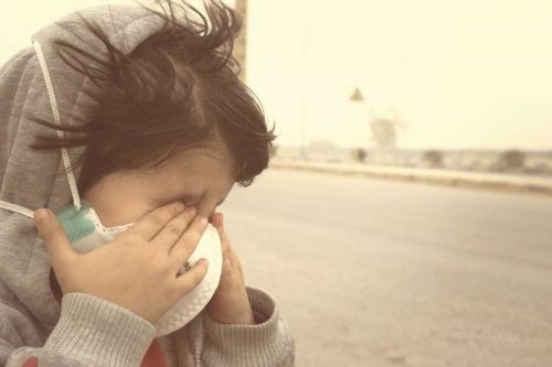 آلودگی هوا و کودک