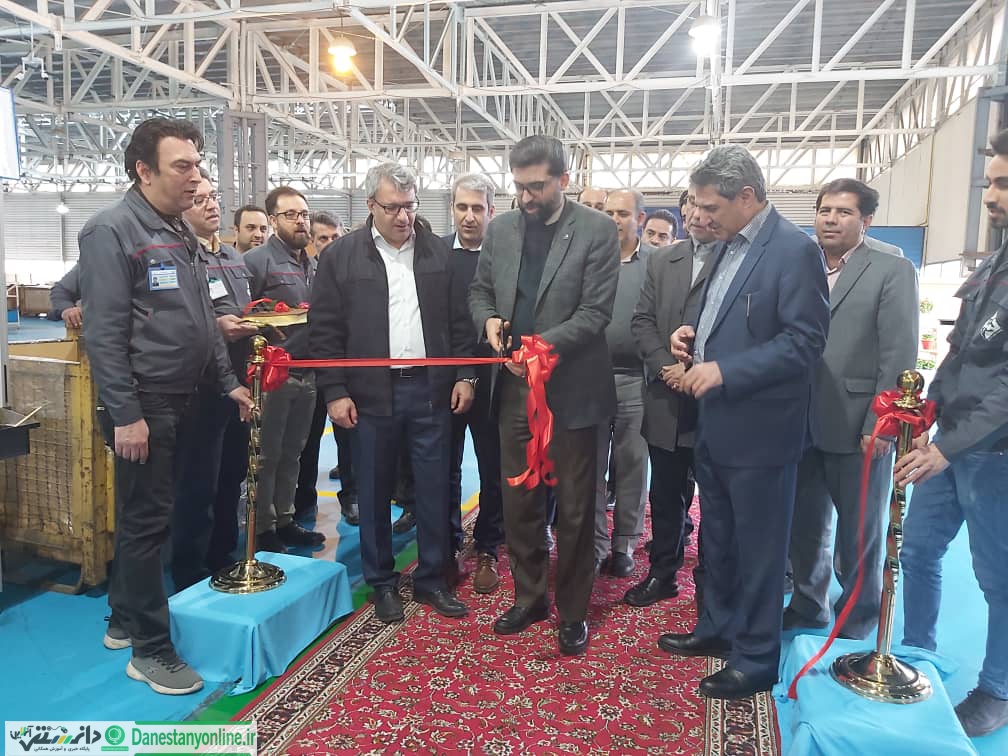 افتتاح خط تولید جعبه فرمان هیدرولیک و ستون فرمان 206 توسط ایران خودرو