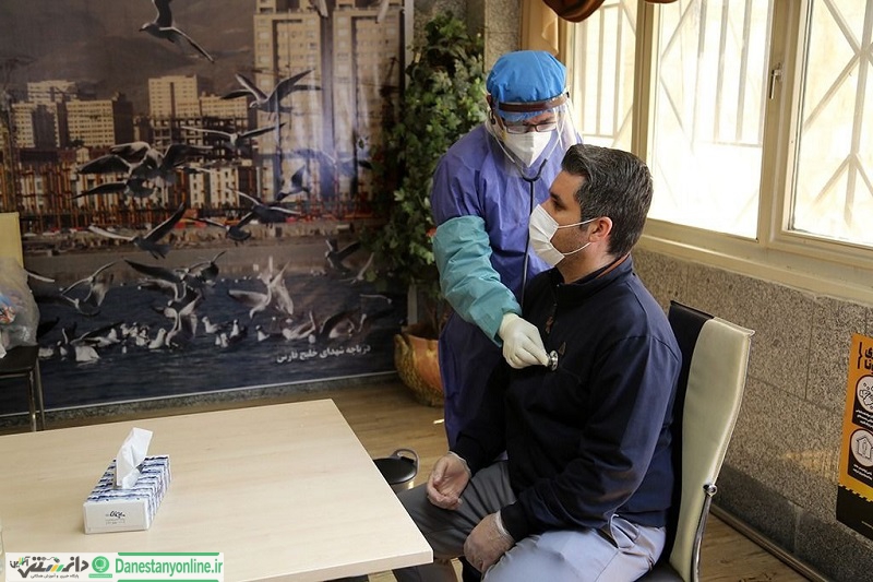طرح غربالگری کارکنان شهرداری منطقه ۲ تهران +عکس