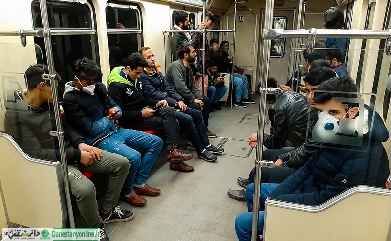 فاصلهگذاری مسافران مترو غیرممکن است!