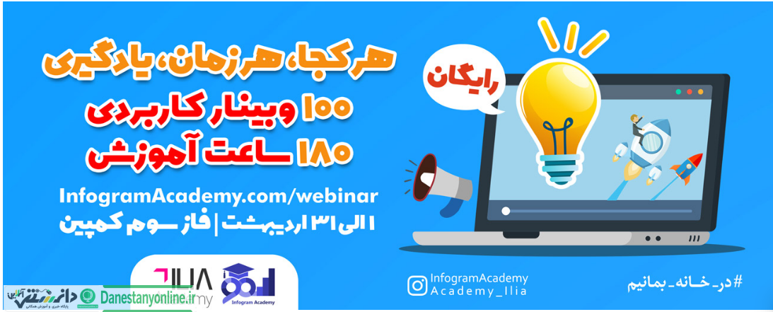 فاز سوم کمپین ” هرکجا , هر زمان , یادگیری “