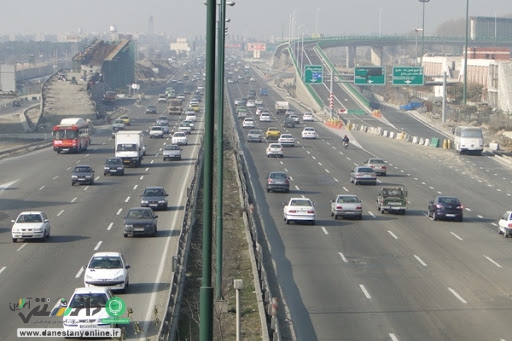 کنترل ورود و خروج خودروها از تهران و کرج