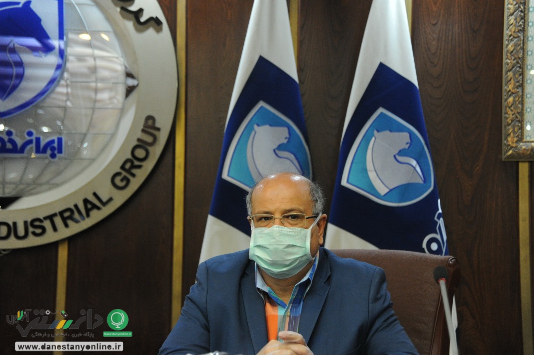 تقدیر فرمانده عملیات مدیریت کرونا از ایران خودرو