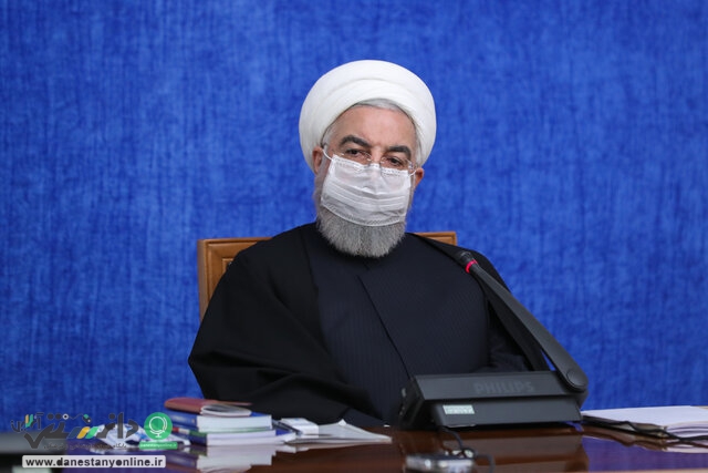 روحانی: یک هفته مانده به انتخابات باید شرایط آرامی از لحاظ کرونا داشته باشیم