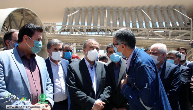 تقدیر وزیر صمت از بزرگترین کارخانه سیمانی شستا