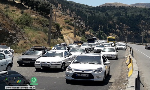تردد روان در محورهای چالوس و هراز