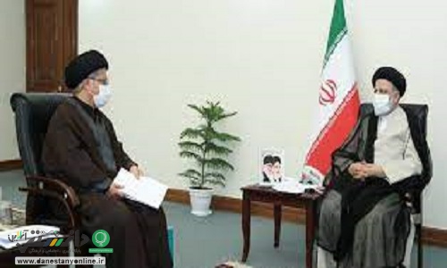 دیدار دبیر شورای عالی انقلاب فرهنگی و رئیس دفتر رئیس جمهور با رئیس جمهور منتخب