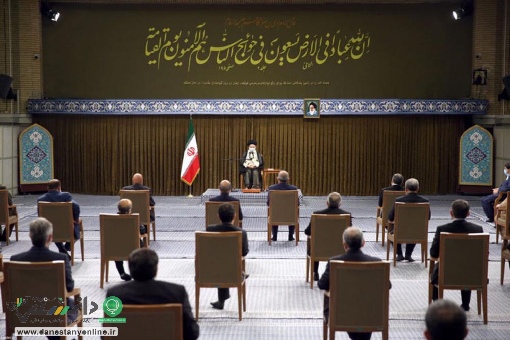 تقدیر رهبری از رئیسی به خاطر سفر به خوزستان