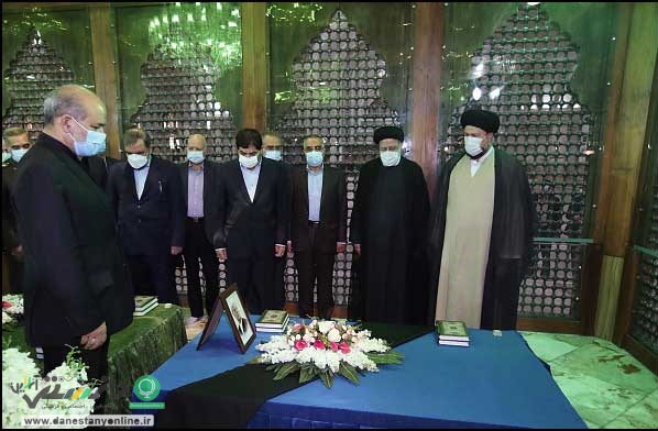 رئیس جمهور و اعضای هیئت دولت سیزدهم..
