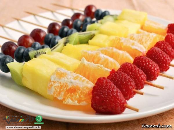 اموزش میوه آرایی + فیلم