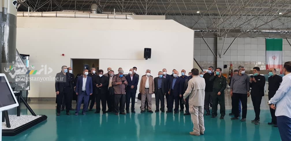 بازدید مسئولین کانونهای خدمت رضوی از پارک ملی هوافضا