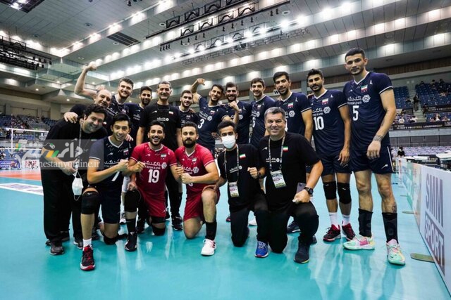 صعود ملی پوشان ایران به فینال والیبال قهرمانی مردان آسیا