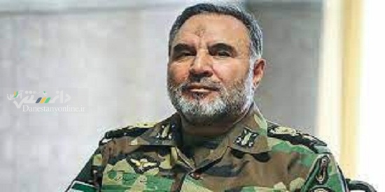 امیر سرتیپ کیومرث حیدری فرمانده نیروی زمینی ارتش