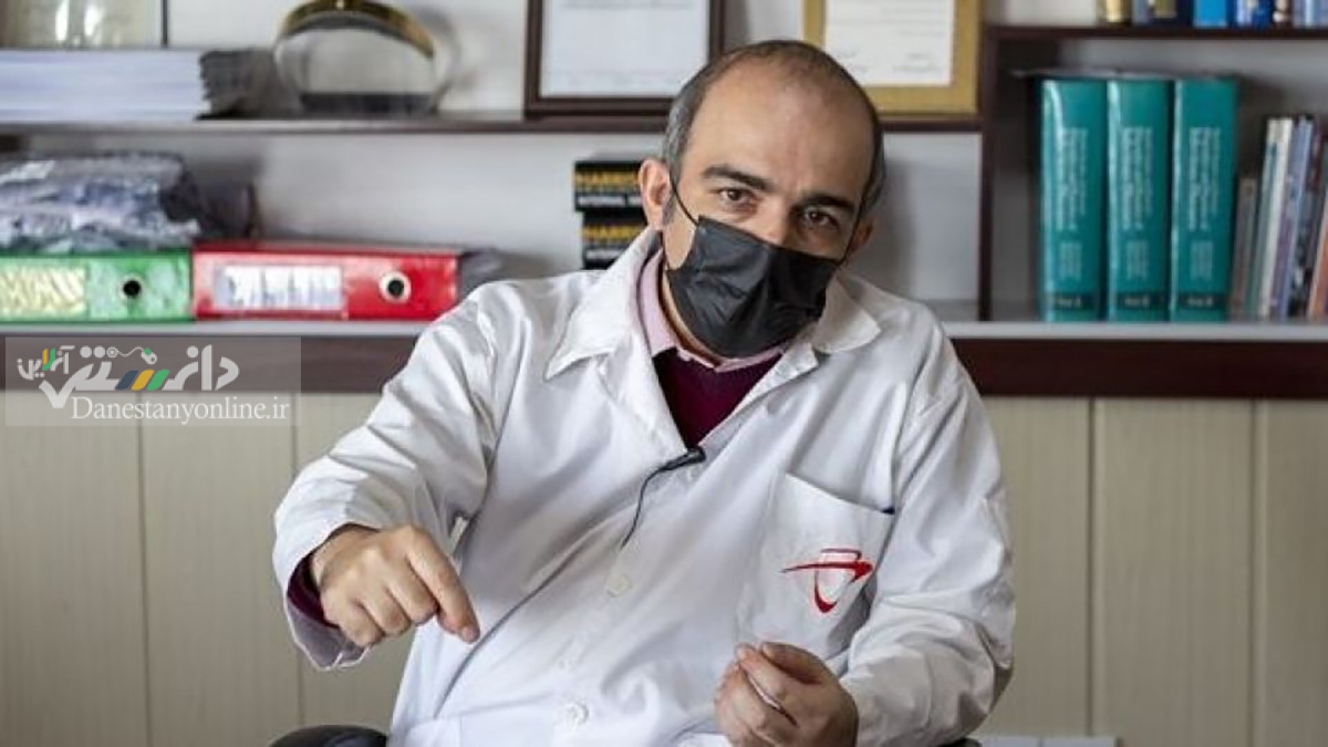 دکتر پیام طبرسی رییس بخش عفونی بیمارستان مسیح دانشوری