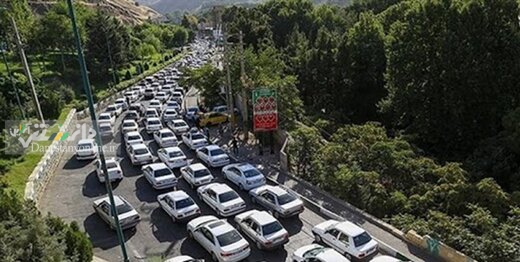 تردد وسایل نقلیه در محور چالوس ممنوع است