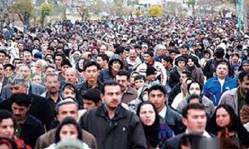 برآورد جمعیت ایران تا ۱۴۱۵؛ 95 میلیون نفر