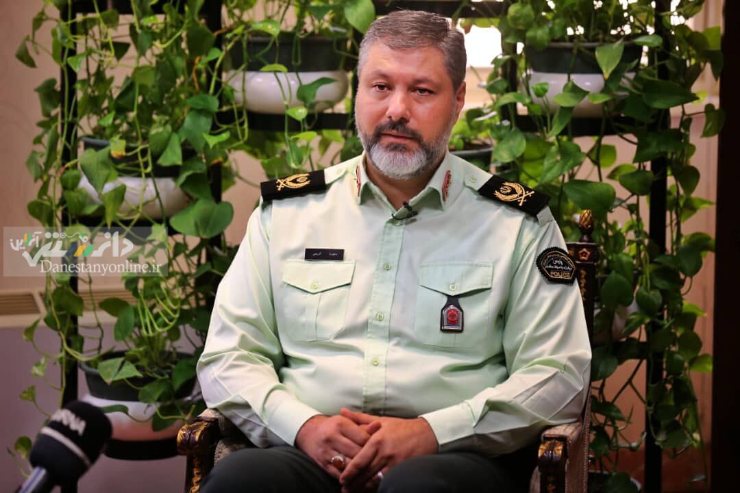 سردار مجید کریمی رئیس پلیس مبارزه با موادمخدر ناجا