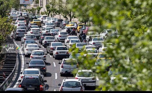 ترافیک صبحگاهی تهران پرحجم و روان است