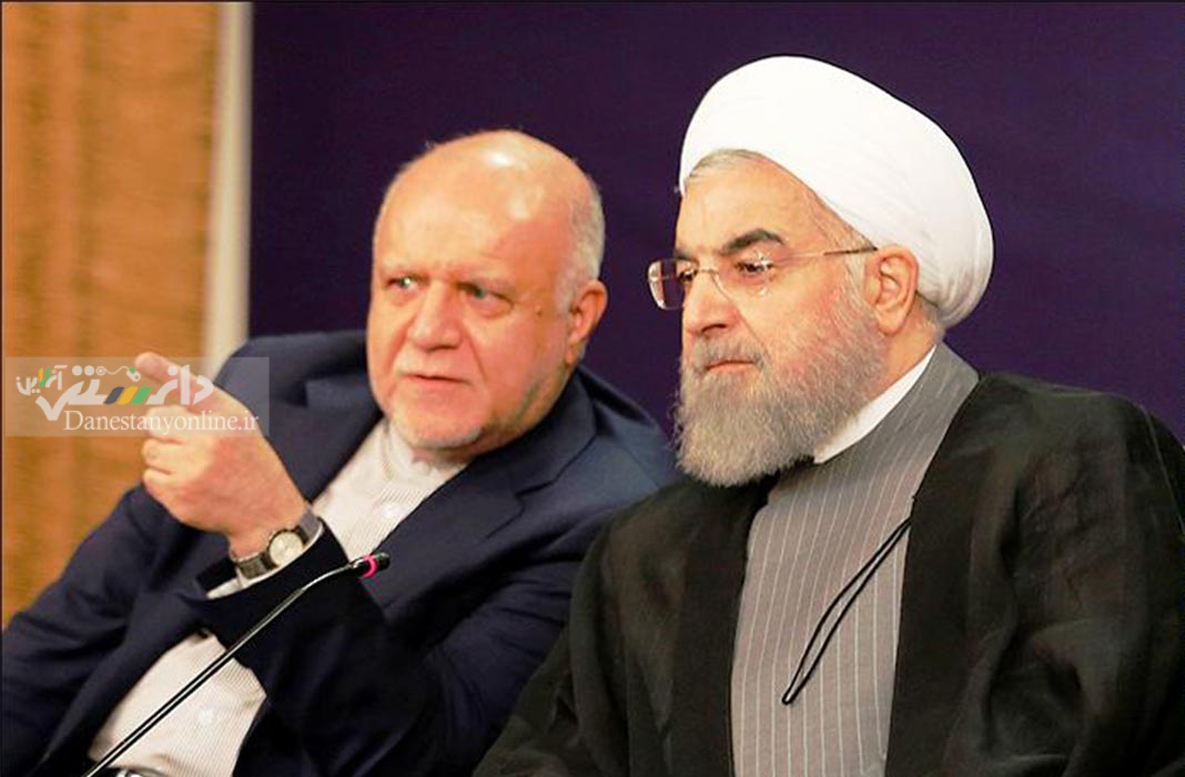 بیژن زنگنه وزیر نفت دولت روحانی