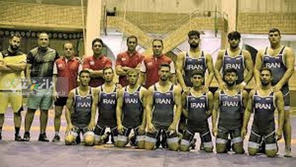 تیم کشتی فرنگی امید ایران نایب قهرمان جهان شد