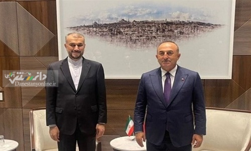 دیدار وزیران خارجه ترکیه و ایران