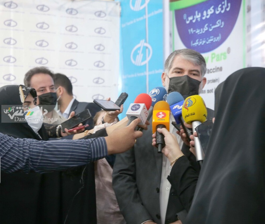 سید جواد ساداتی نژاد در بازدید از موسسه رازی