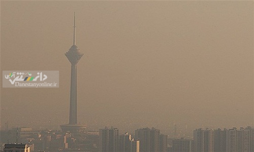 وضعیت هوای تهران با وجود بارندگی قرمز شد