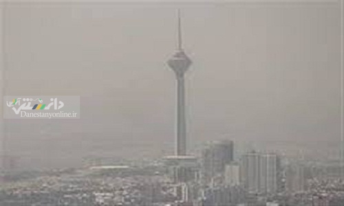 کیفیت ناسالم هوای تهران برای گروه های حساس