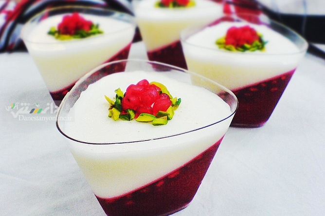 تزئین ژله