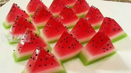 تزئین ژله