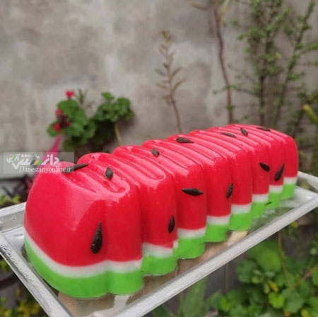 تزئین ژله